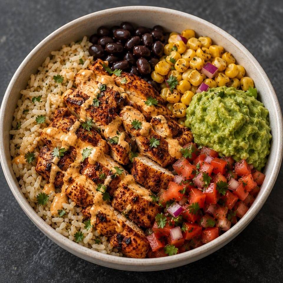 Chicken Rice Bowl from Crave Continental