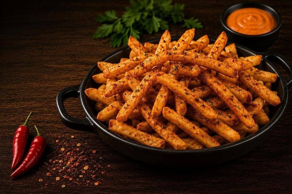Peri Peri French Fries from Crave Continental